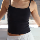 The Daily Cotton Tank - Jet Black